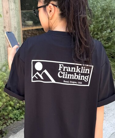 【Franklin Climbing】グラフィックバックロゴ半袖Tee