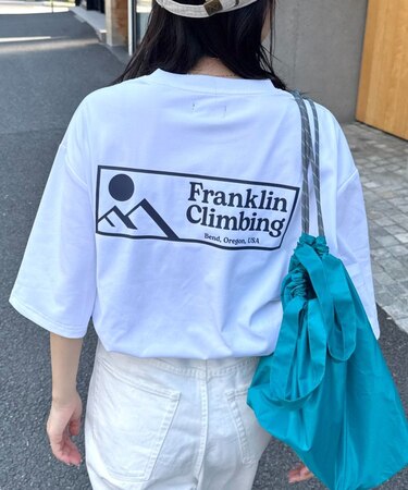 【Franklin Climbing】グラフィックバックロゴ半袖Tee