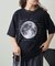 【主役級Tee！】ムーンクレーターロゴプリントTee