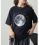【主役級Tee！】ムーンクレーターロゴプリントTee