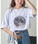 【主役級Tee！】ムーンクレーターロゴプリントTee