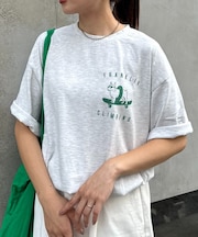 【Franklin Climbing】 ブルドッグスケボープリント半袖Tee