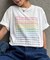 【UNISEX】【全12色展開】メッセージプリント半袖Tee