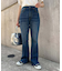 ≪XS～Lサイズ展開≫【KELLY】vintagedenim/フレアデニム