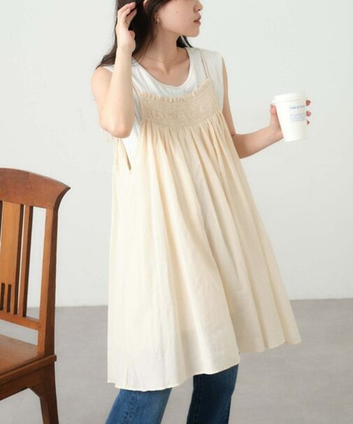 【india】スシボイルシャーリングキャミチュニック