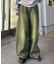 【新色追加】【UNISEX】オーバーダイワイドデニムパンツ