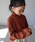 【KIDS】配色リブステッチタートル