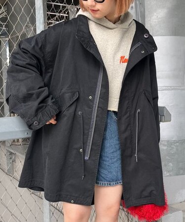 【etsinta/エシンタ】2wayオーバーモッズコート
