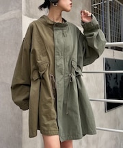 【etsinta/エシンタ】2wayオーバーモッズコート