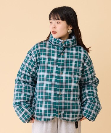 チェック中綿アウター｜チャオパニックティピーの通販｜&mall（アンド 