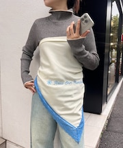 【HELLO.SANFRANCISCO】刺繍レーススカーフ