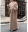 【＆モール限定特価】２WAY深Vネックニットワンピース