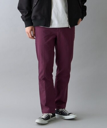 ストレッチスリムテーパードパンツ