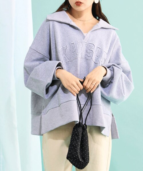 2025年S/S新作】襟付きスキッパーロゴスウェット｜チャオパニック