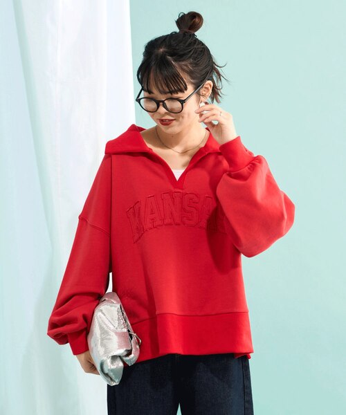 2025年S/S新作】襟付きスキッパーロゴスウェット｜チャオパニック