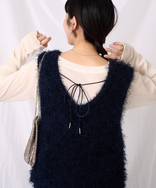 2025年S/S新作】深Uメランジフェザーベスト｜チャオパニックティピー