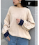 【洗えるニット】ユニセックスビックシルエットロンTeeライクニット