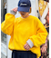 【洗えるニット】ユニセックスビックシルエットロンTeeライクニット