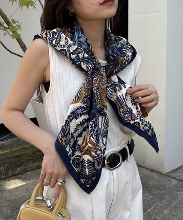 【新色追加】【lil】アソートデザインスカーフ