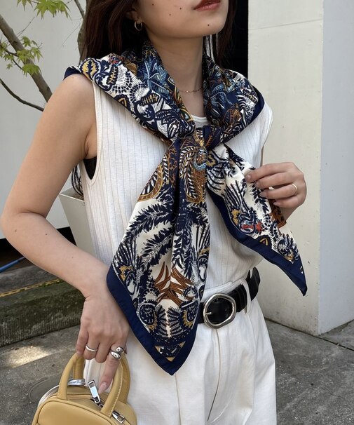 【新色追加】【lil】アソートデザインスカーフ