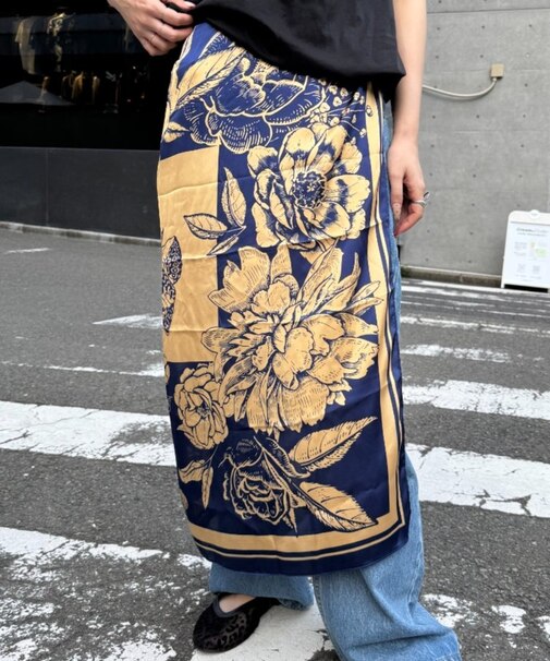 【新色追加】【lil】アソートデザインスカーフ