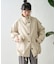 【マルチウェイ】袖取り外しポンチョ風トレンチミドル丈コート