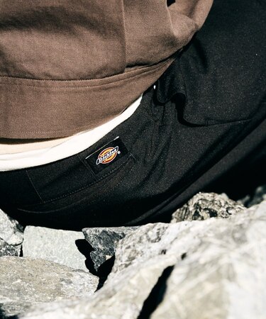 【DICKIES別注】TRツイルテーパードスラックス