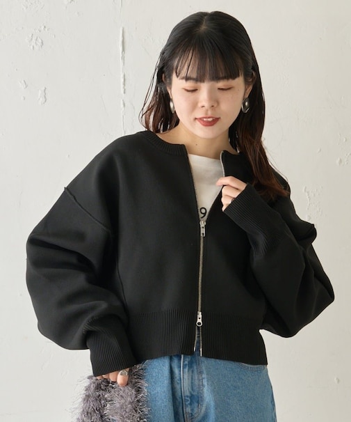 スポンディッシュ2wayZIPカーデ