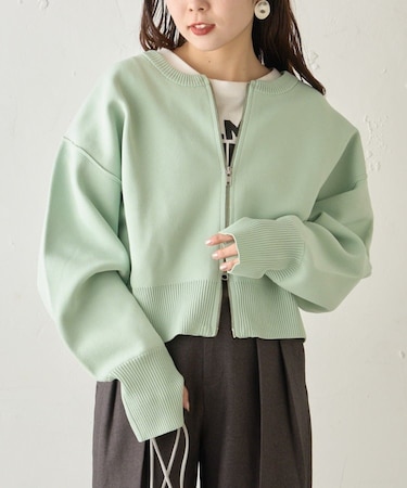 スポンディッシュ2wayZIPカーデ