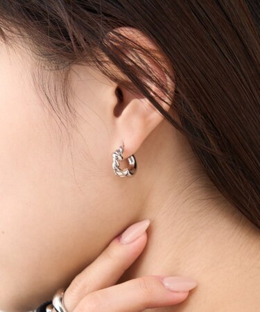 【2025年S/S新作】lilツイストフープピアス