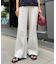 【マイナス3キロ見え/低身長・高身長対応サイズ展開】すっきりシルエットリブパンツ