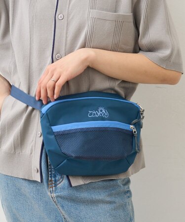 【UNISEX】メッシュポケットウエストポーチ