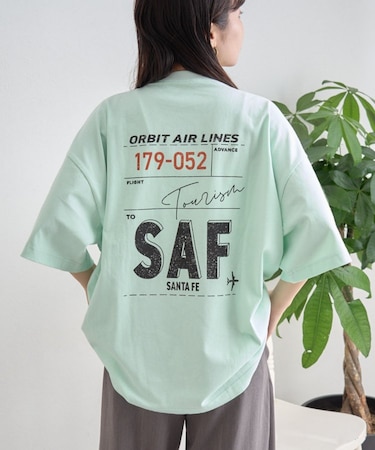 【ユニセックス】ビックシルエットアソートグラフィックプリントTee
