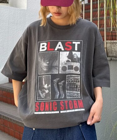 【ユニセックス】ヴィンテージフェードプリントツアーTee