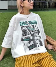 【ユニセックス】ヴィンテージフェードプリントツアーTee