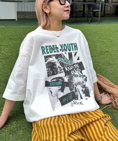 【ユニセックス】ヴィンテージフェードプリントツアーTee