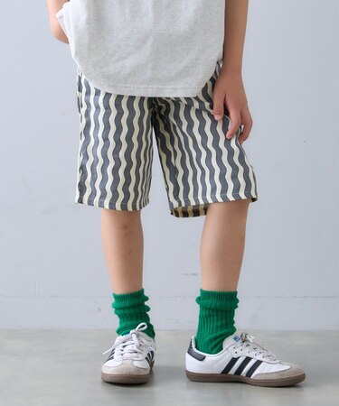 【KIDS】【プチプラ】アソート柄イージーショーツ