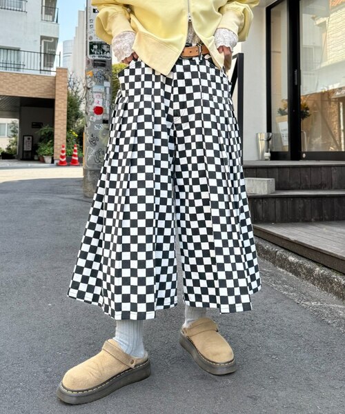 SOUNDS GOOOOD / サウンズグッド】アソートプリーツワイドショーツ