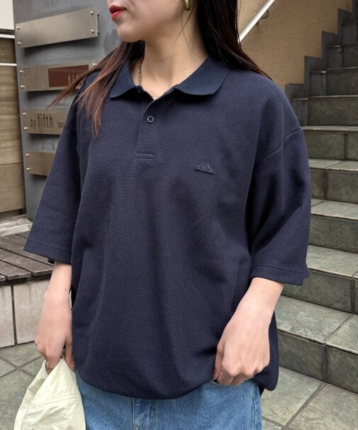 【Franklin Climbing】ワッフルポロシャツ