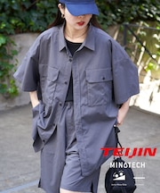 【MOL】ユニセックスドライバーズワイドシャツ