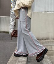 【HELLO.SANFRANCISCO】ワッフルフレアパンツ