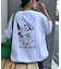 【DOGS】ユニセックスアニマル刺繍ロゴ半袖TEE