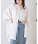 【夏の体型カバー】リネンレーヨンドルマンシャツ