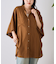 【夏の体型カバー】リネンレーヨンドルマンシャツ
