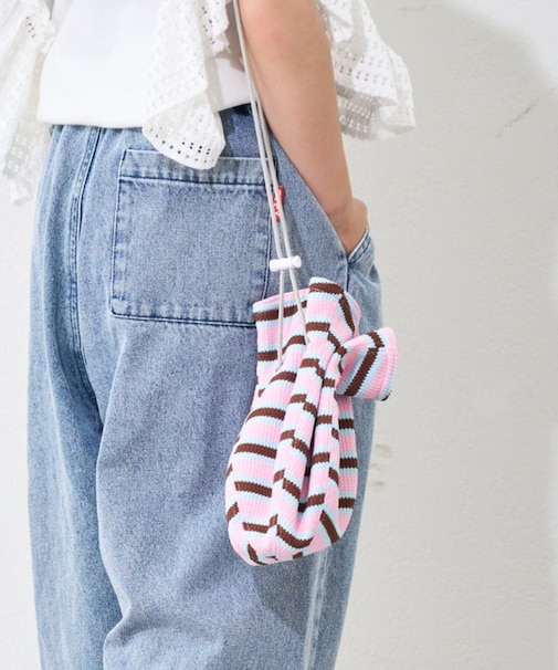 【KIDS】アソートストライプリバーシブルHAT