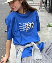【UNISEX】牛グラフィックTEE
