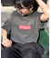 【Franklin Climbing】ユニセックスレッドロゴプリントTEE