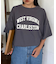 USAコットン切替プリントTee