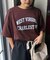 USAコットン切替プリントTee