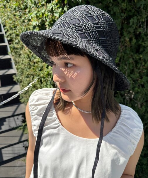 【Aguni】紐付きペーパーHAT